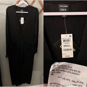 SOFIA RICHIE x bar lll (size small) NWT✨ black cardigan